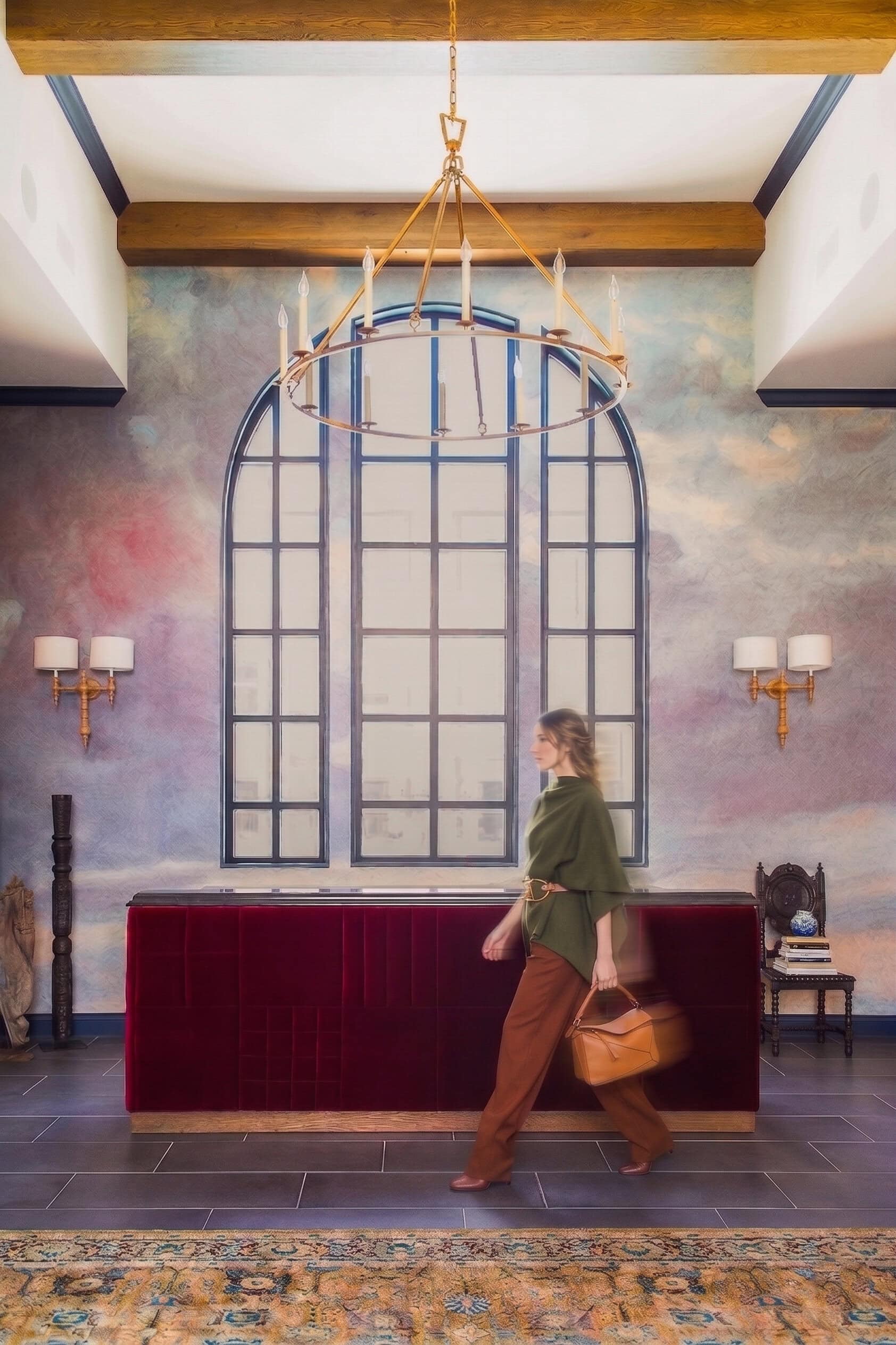 Modern luxury hotel lobby at Baxter Lifestyle with sophisticated seating and warm ambient lighting