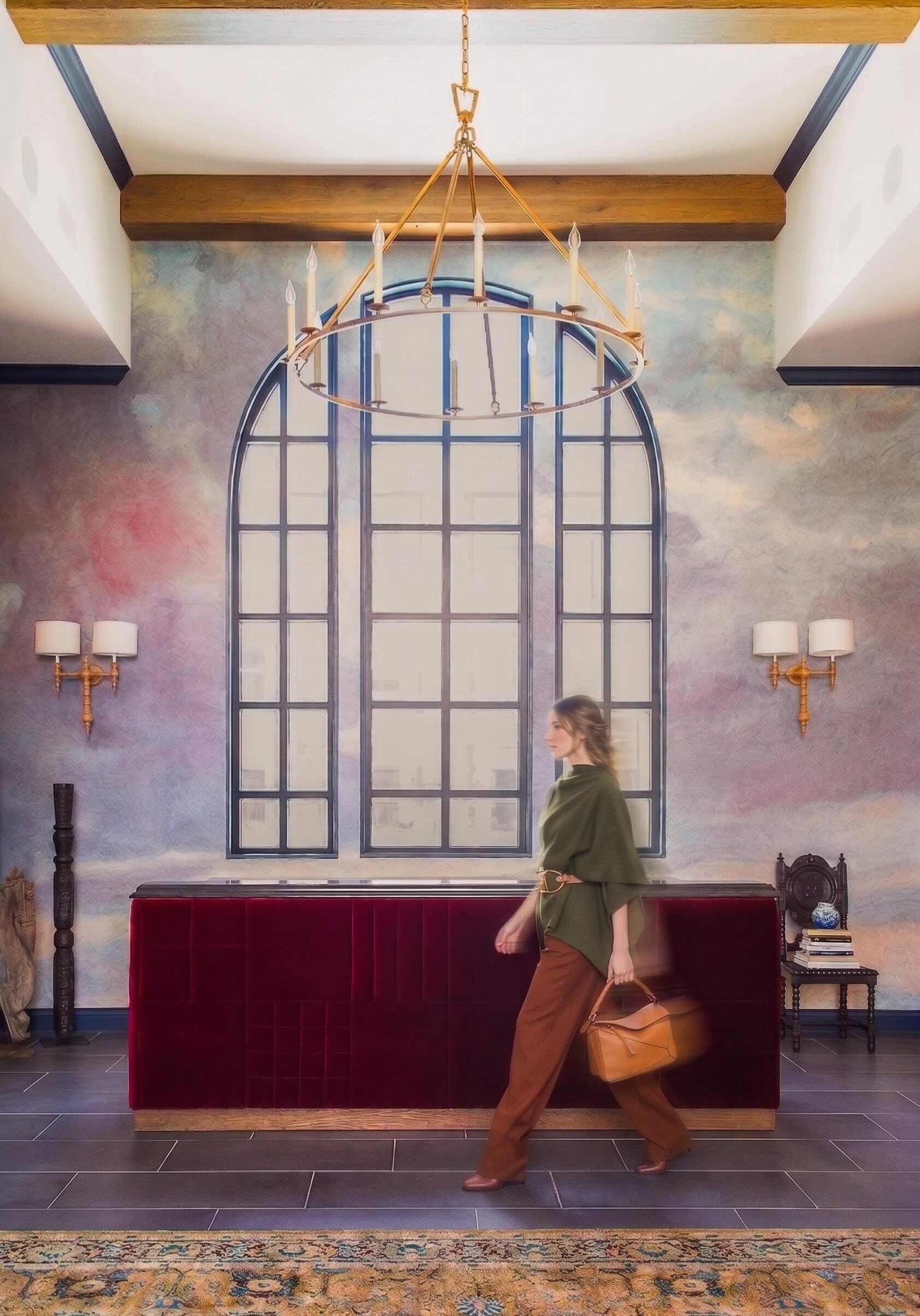 Modern luxury hotel lobby at Baxter Lifestyle with sophisticated seating and warm ambient lighting