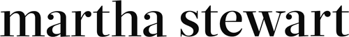 The words "martha stewart" in lowercase black serif font on a light gray background.