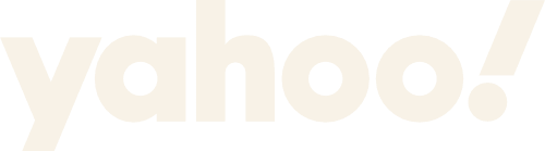 The Yahoo! logo in lowercase white letters with an exclamation mark on a transparent background.